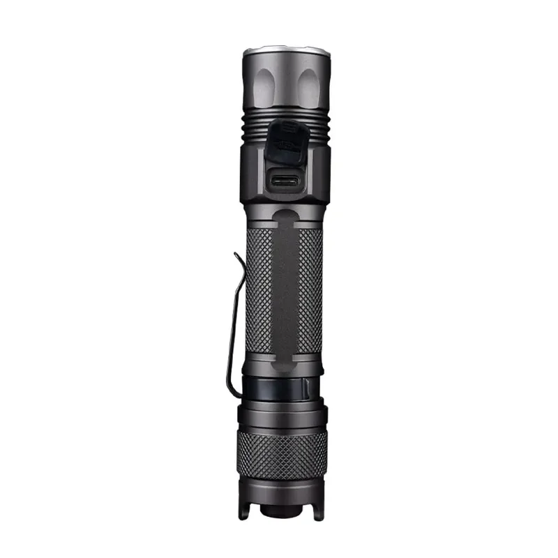 JETBEAM JET-2MS 2000 Lumens Rechargeable Tactical Flashlight With 5100 mAh Battery For Self-defense