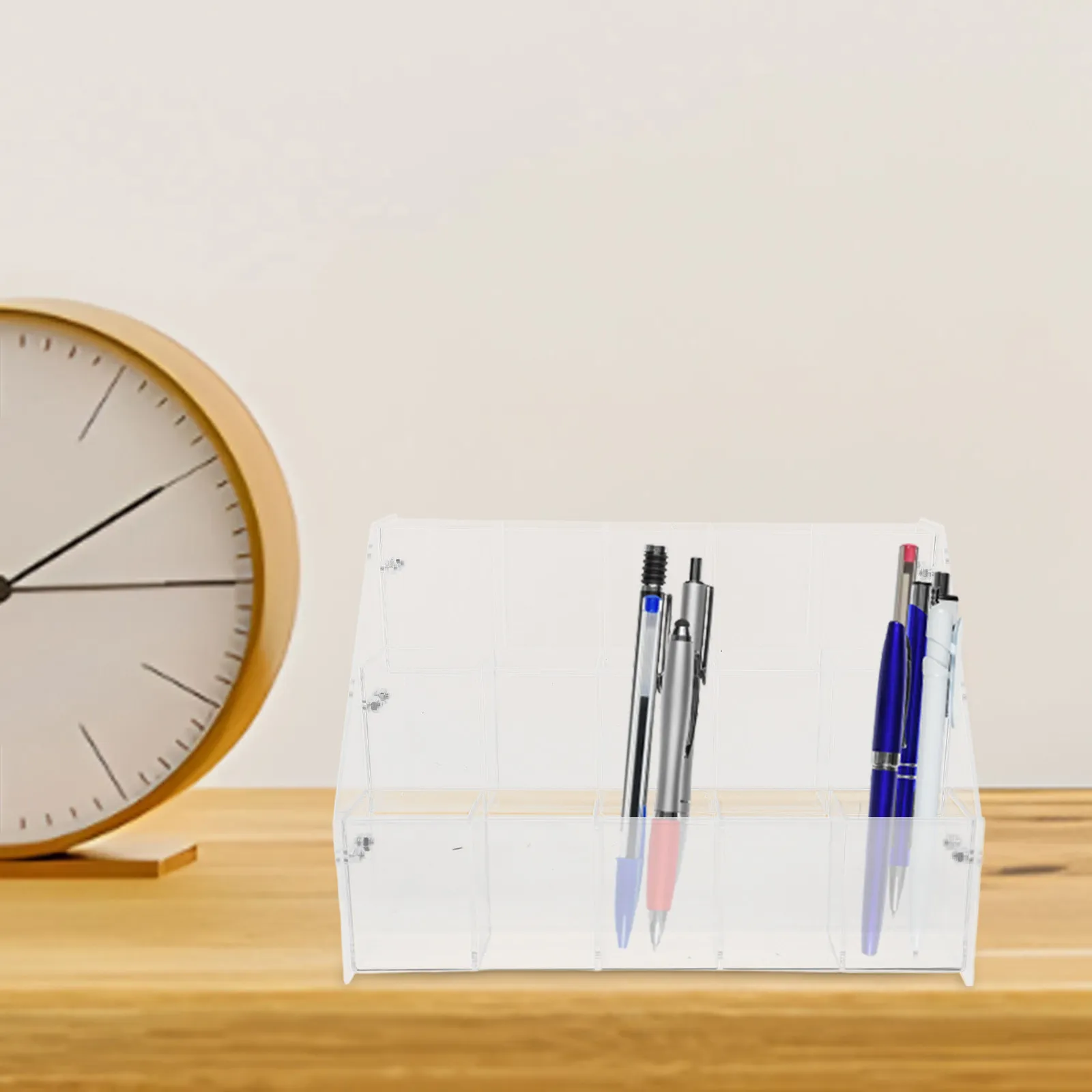 sturdy-clear-acrylic-pen-display-stand-for-pens-pencils-markers-brushes-color-pencils-art-supplies-stationery-desk-organizer