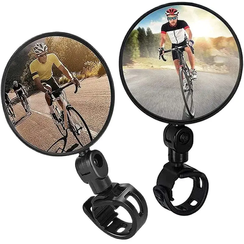 

Universal Bicycle Mirror Handlebar Rearview Mirror for Bicycle Motorcycle 360 Rotation Adjustable for Bike Riding Cycling Mirror