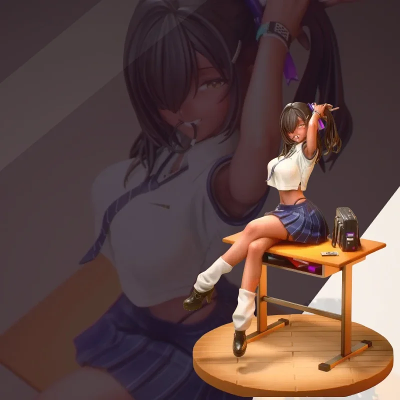 14CM Nikke Anime-Spiel-Charakter Actionfiguren Desktop-Mode-Chassis-Ornament Niedliches Sexy Modell-Kit Otaku Trendige Spielzeuge Geschenke – Detail 1