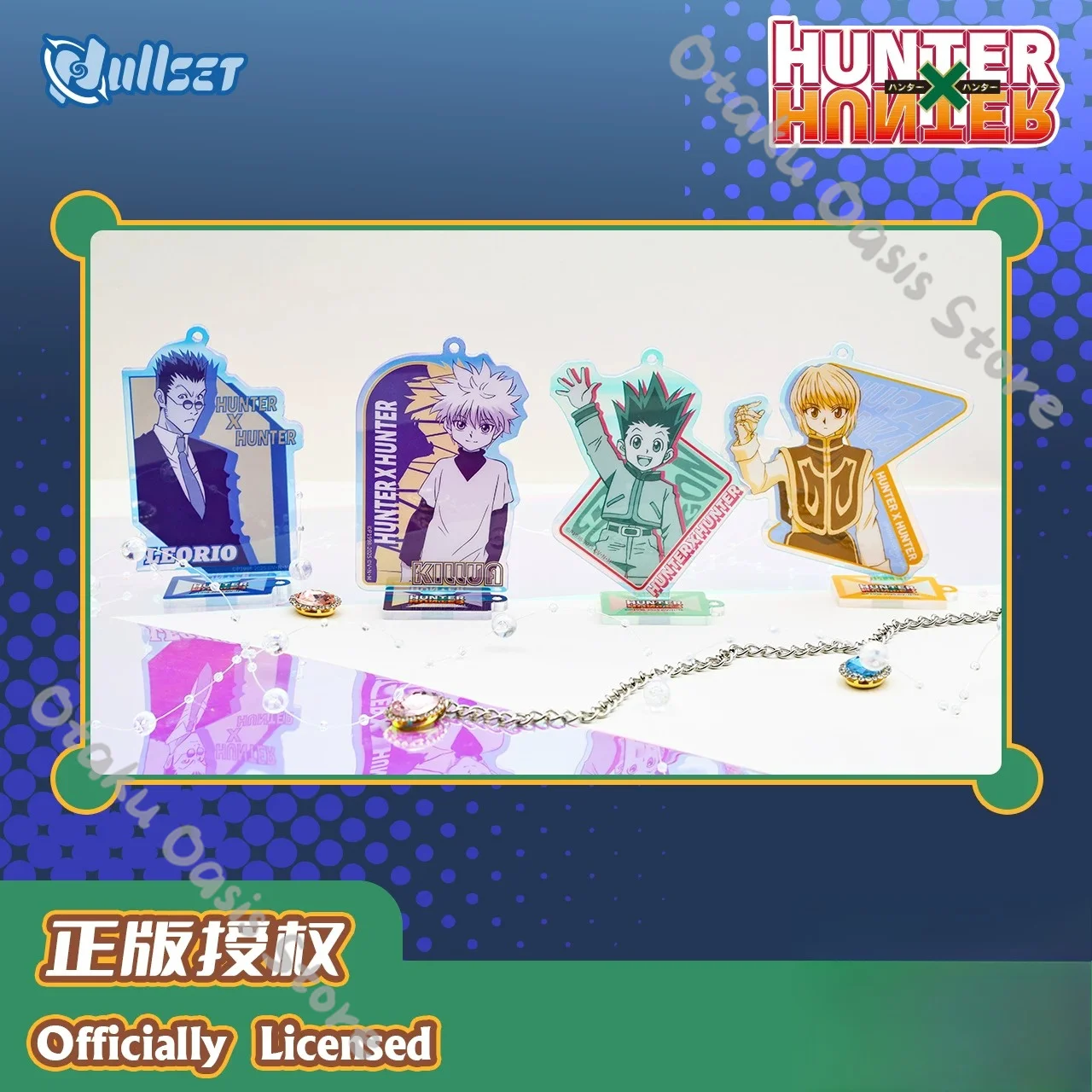 Фигурка-подвеска HUNTER X HUNTER из акрила, оригинальный косплей-аксессуар: Гон Фрикс, Киллуа Золдик 	 Хискоа·Моррох