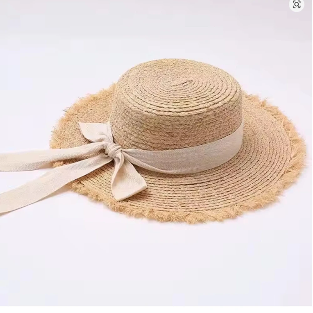 

new crochet hat bucket hat UV Protection Sun Visor Beach Hats Women Visors Foldable Female Women Summer Sun hat