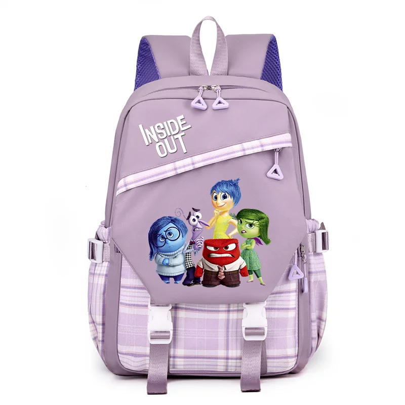 Disney Inside Out Backpacks Kids Boys Girls School Bags Cartoon Gift Student College Bookbag Women Travel