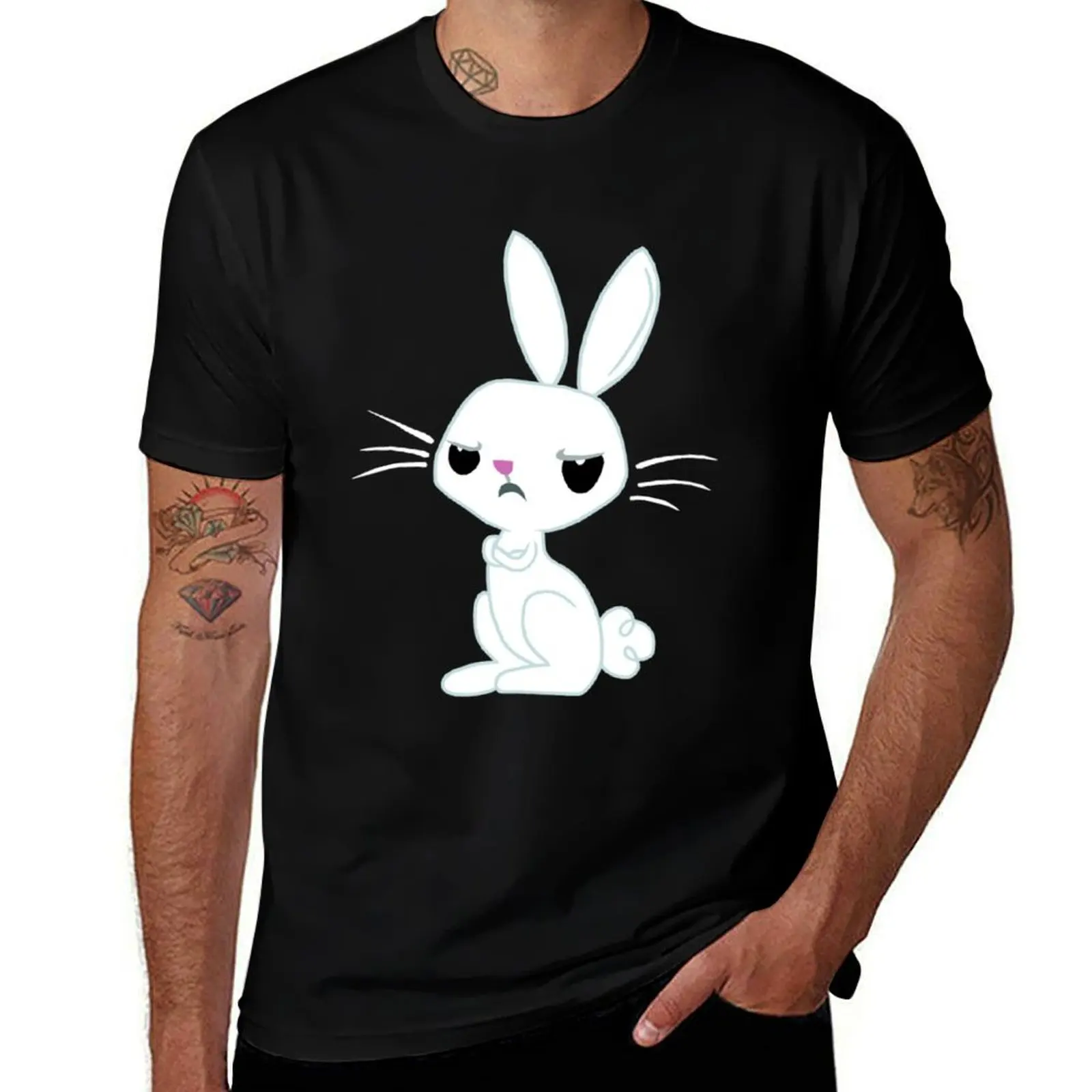 

Angel Bunny T-Shirt Industrial Work Tee Shirt