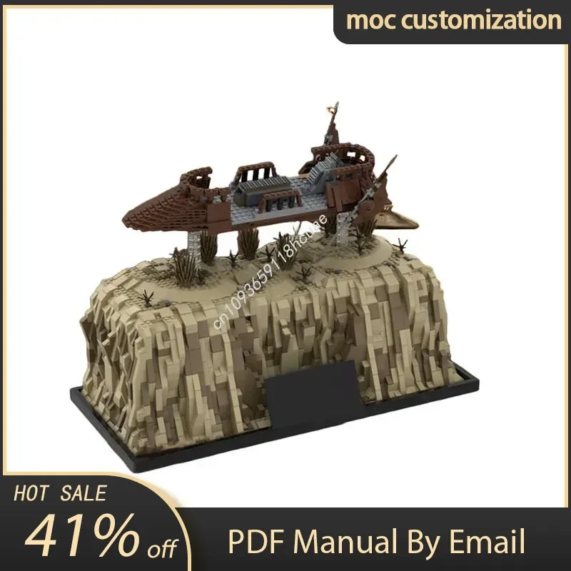 

НОВЫЙ 2218 шт. Moc Star Battle 3D стерео сцена банта карго лыжныйф креативная детская кирпичная игрушка на день рождения здание праздничный подарок блоки