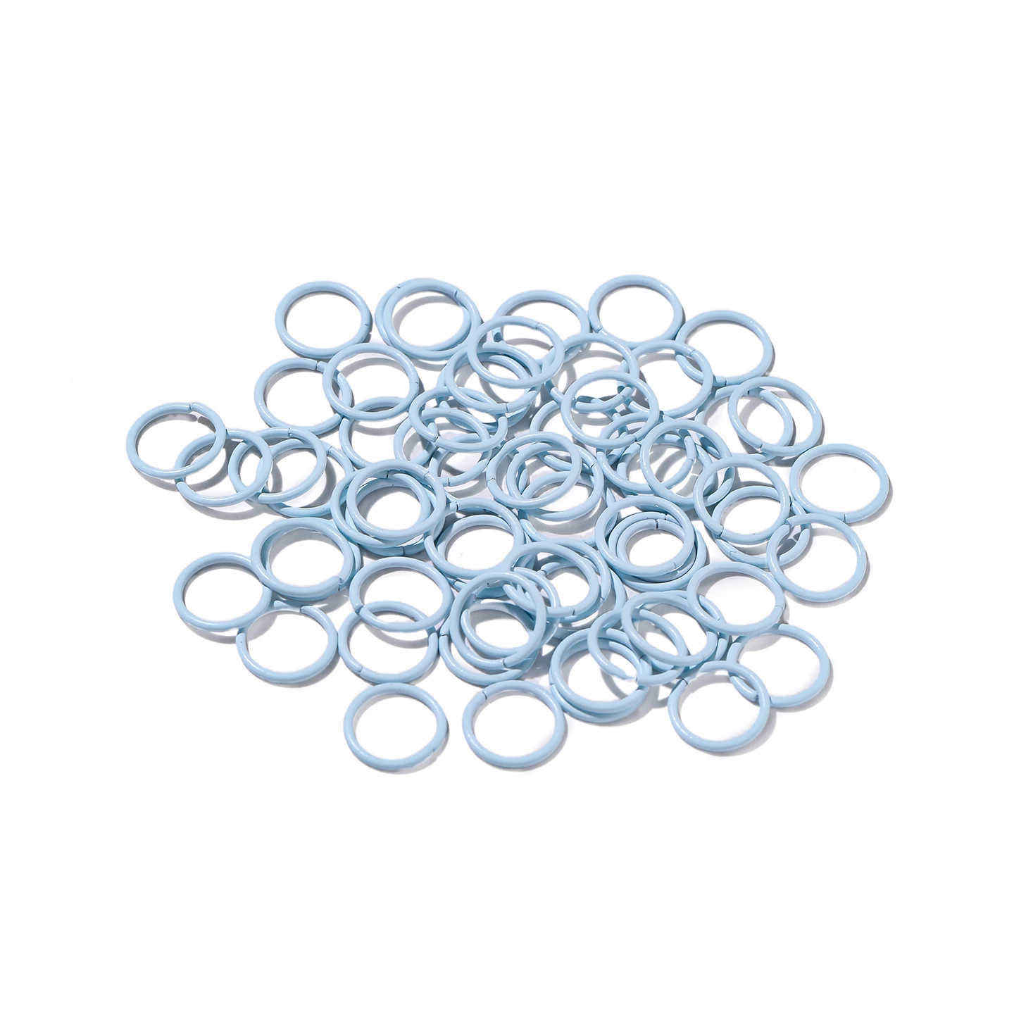 100pcs Colorful Open Jump Split Connector Rings