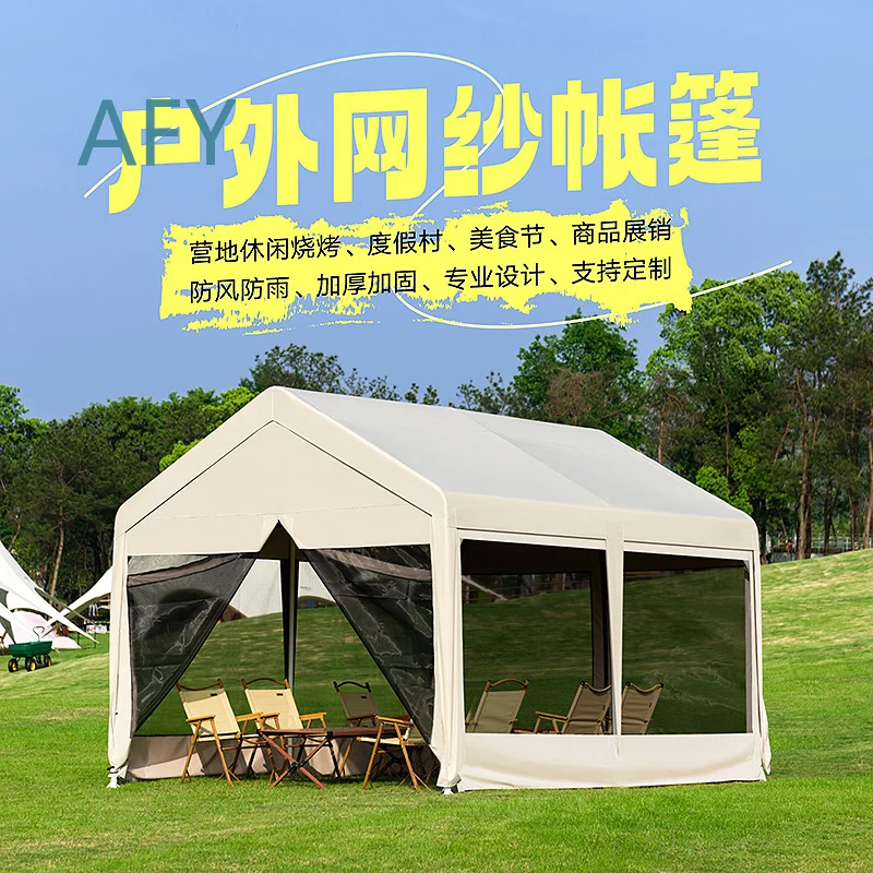 Oddychający namiot letni z per – Outdoor Camping Van Tent recenzja i cena