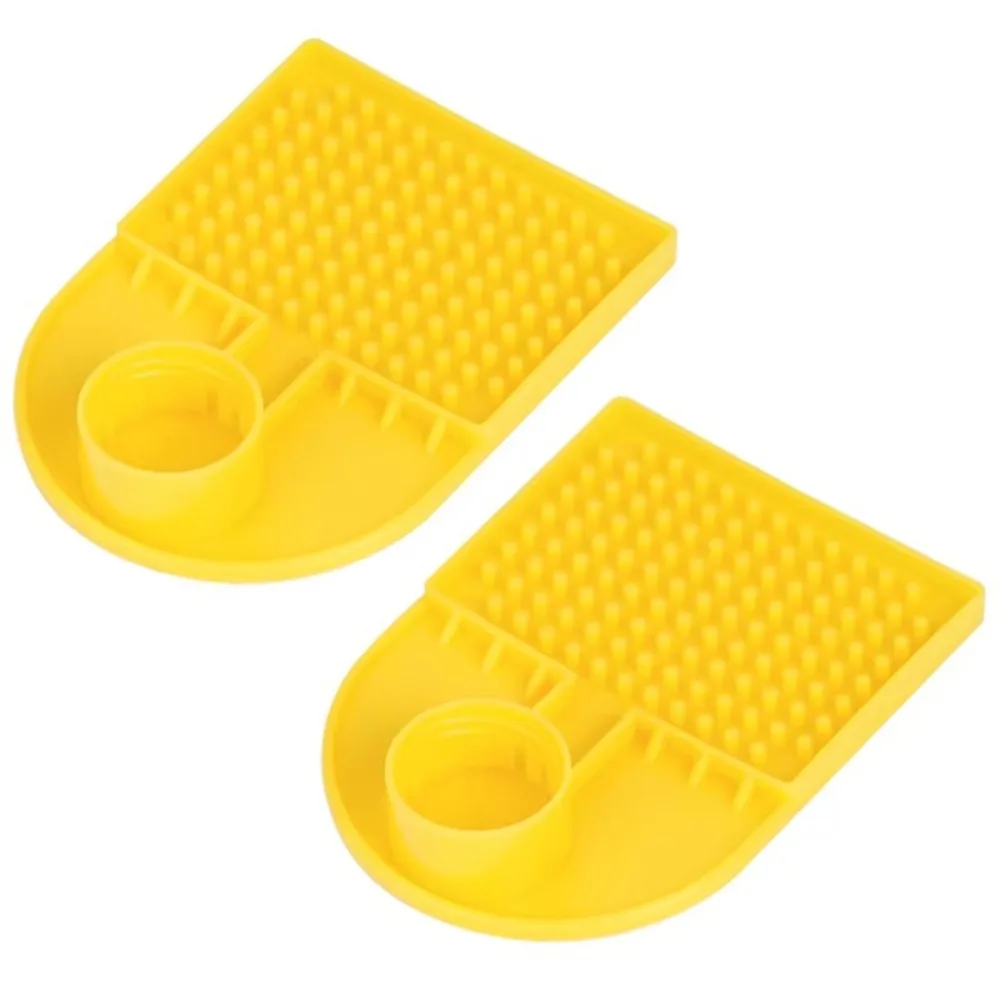 وحدة تغذية مياه النحل البلاستيكية تمنع الغرق خلية النحل تغذية لوازم تربية النحل الداخلية 30 مللي متر ضياء توسيع لوازم الحدائق #3