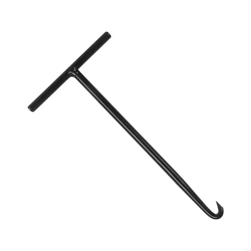 Motorcycle Exhaust Spring Puller Remover Tool Nonslip Handle T Shaped Spring Install Removal Tool for Scooter 72XB