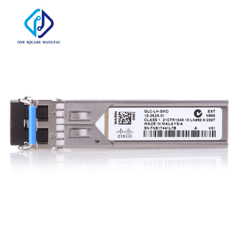 Original And New GLC-LH-SMD LC 1.25G 1310nm 10KM DDM SM 1000BASE-LX Module SFP Optica Fiber Transceiver