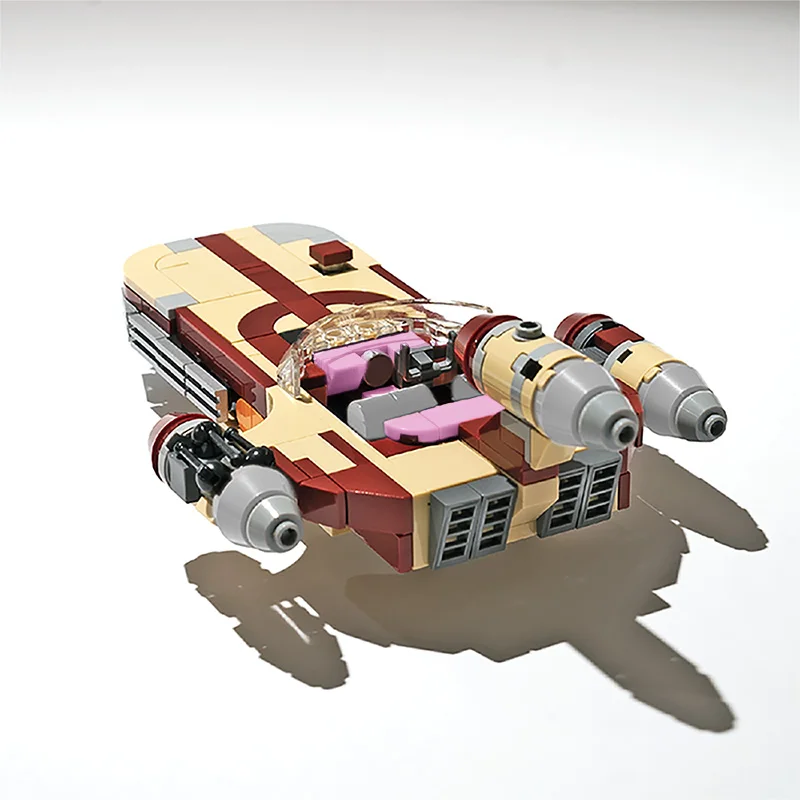 Galaxy Fighter Creative MOC Assembly Building Blocks, DIY Creative Toys, a Very Good Gift for Building Block Lovers