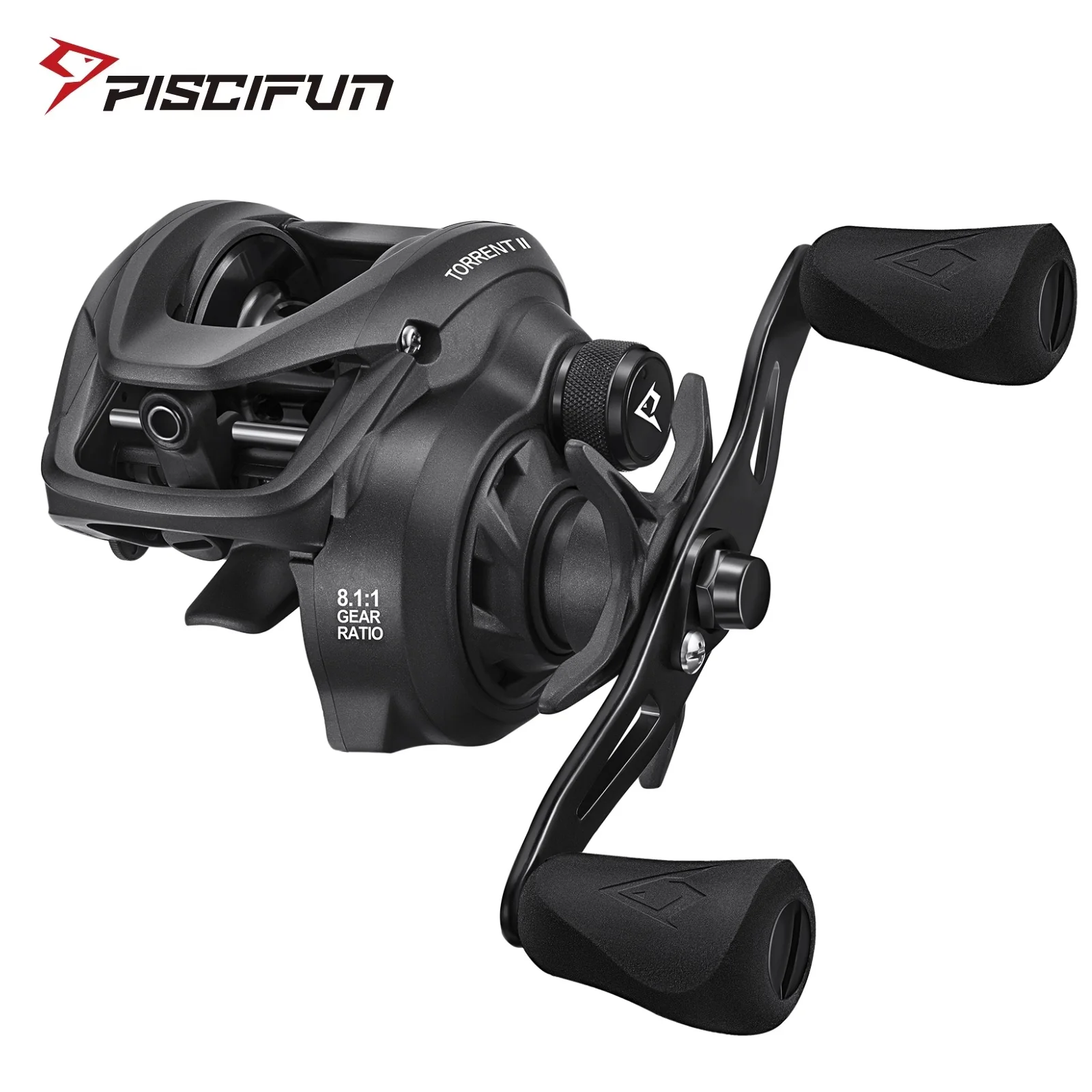 Piscifun Torrent2 ベイトキャスティングリール 192g 8.1:1