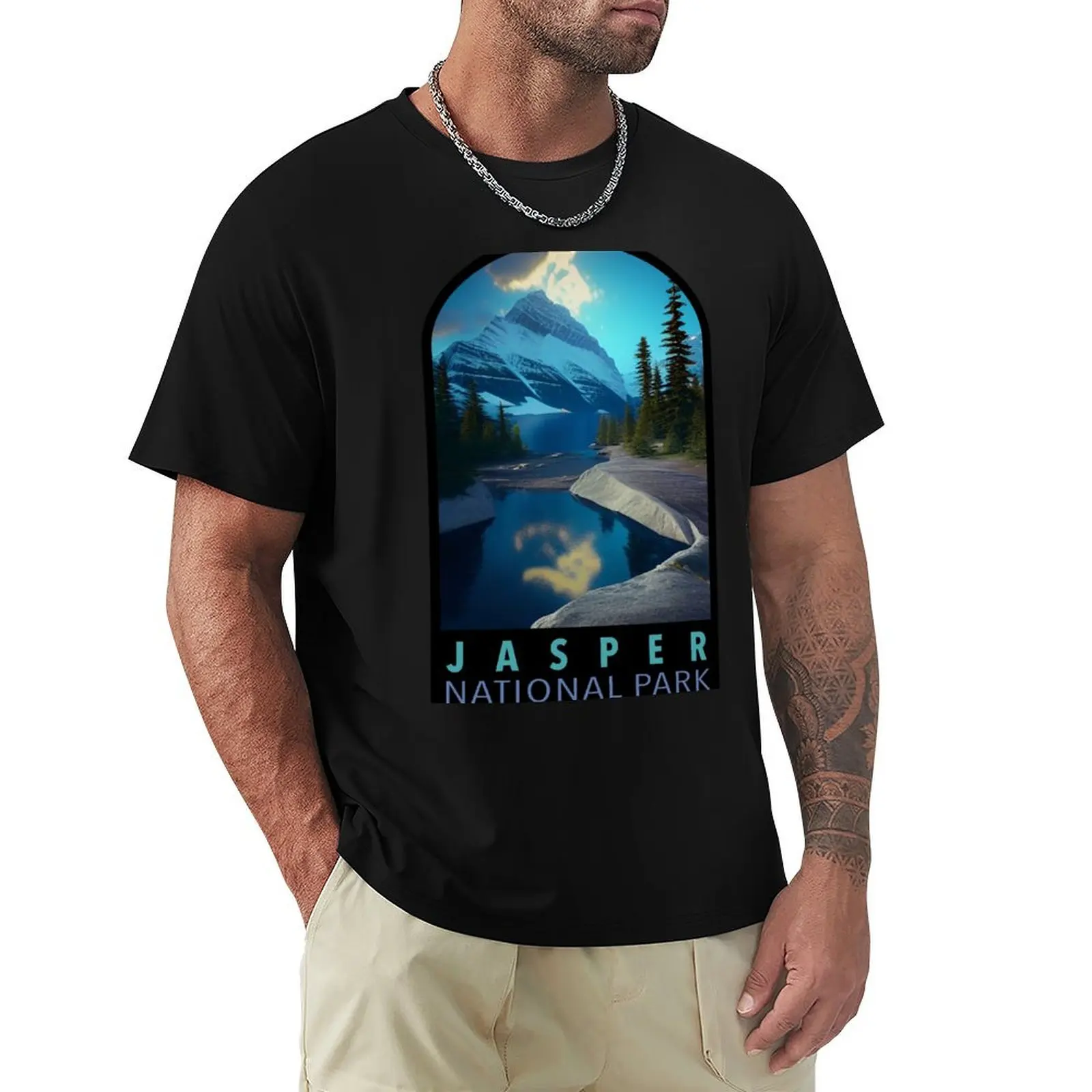 Jasper National Park Canada T-Shirt t shirt man luxury T-Shirt