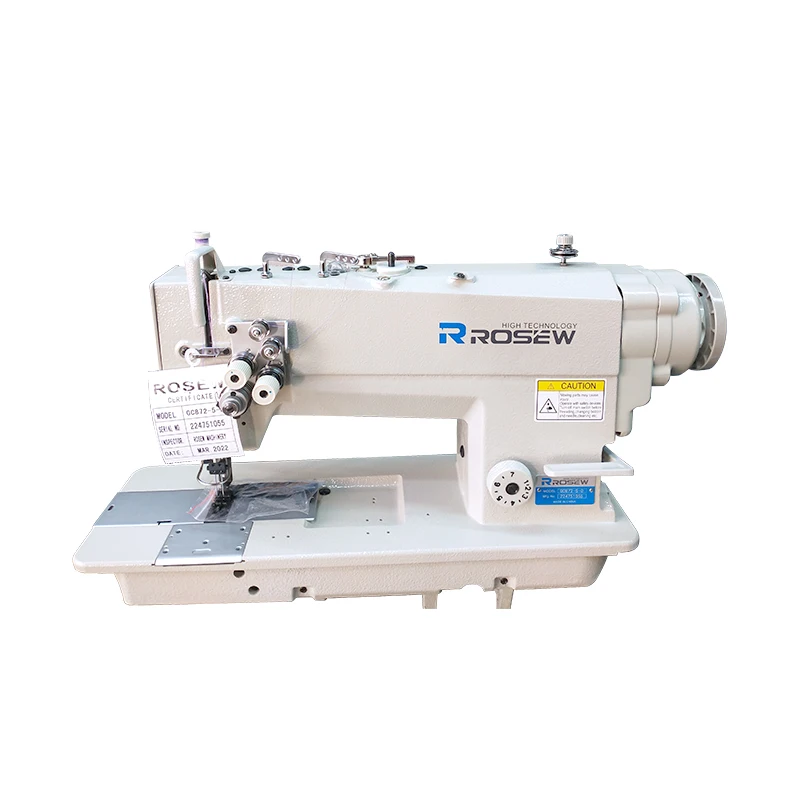 GC872-5-D High Speed Thick Fabric Large Hook Lockstitch Industrial Sewing Machine Double Need le