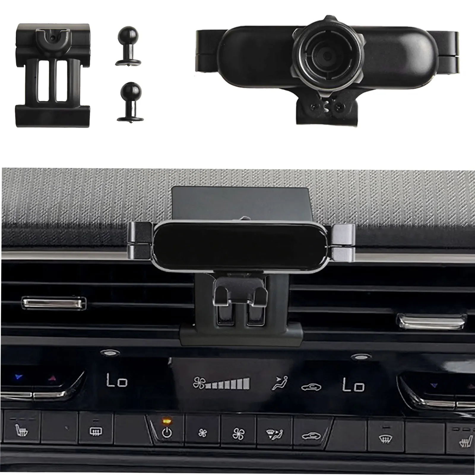 

Car Phone Holder Car Air Vent Phone Mount Shockproof Holder Mount For Mazda CX-90 2024+ Direct Installation Car Accessories