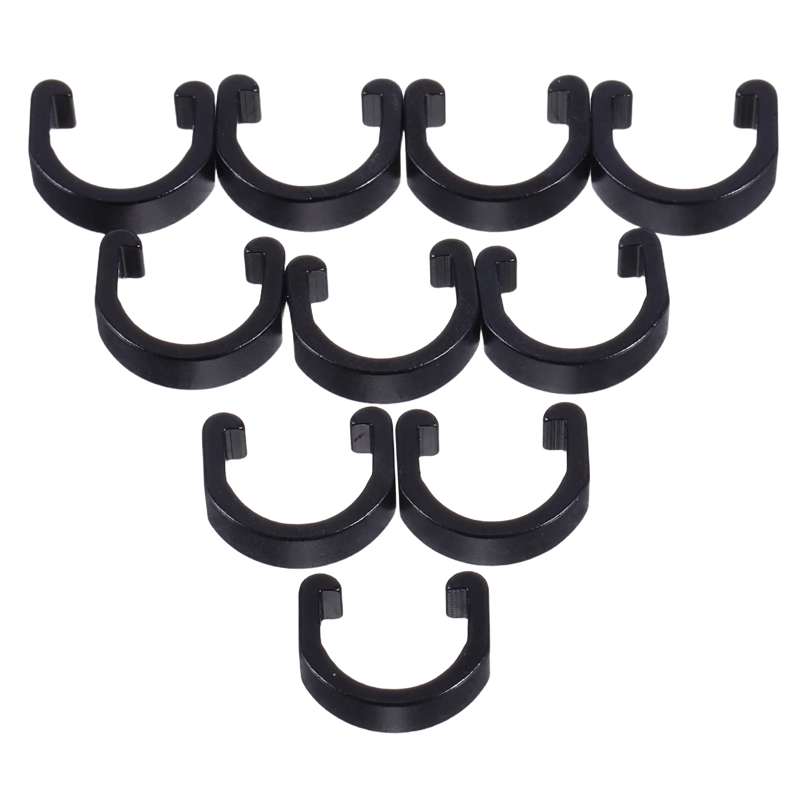 

10pcs Wire Clamps Tubing Clips C Shaped Buckle Bike Line Fixing Clamp For Road Mountain Brake Line Holders Reusable