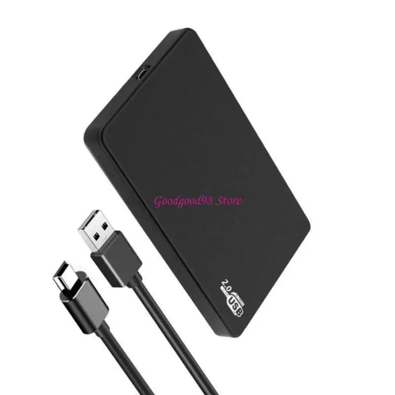 Velocidade rápida 2,5 polegadas SATA3.0 Gabinete do disco rígido USB3.0 USB2.0 TIPO C INTERFACES W8EC