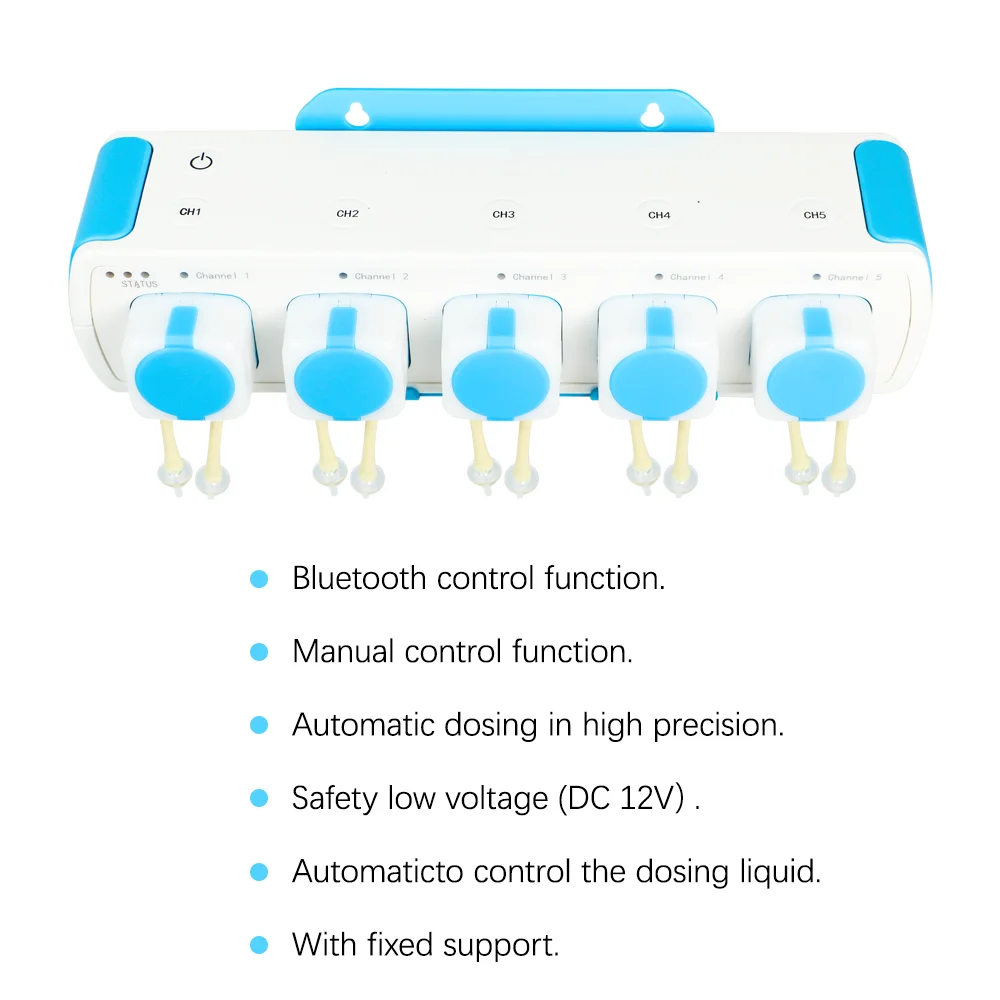 Jebao Jecod Smart Doser BD-4.5/4.4 Bluetooth Manual Control Aquarium Automatic Dosing Pump for Coral Reef Fish Tank
