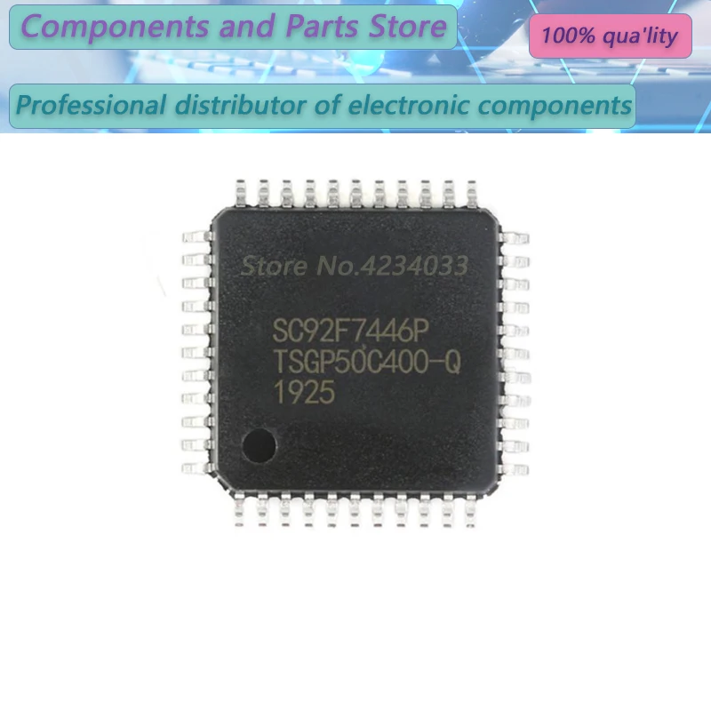 10pcs 100% New  SC92F7446BP44R SC92F7446BP  QFP-44 Geïntegreerde Chip Originele Nieuwe