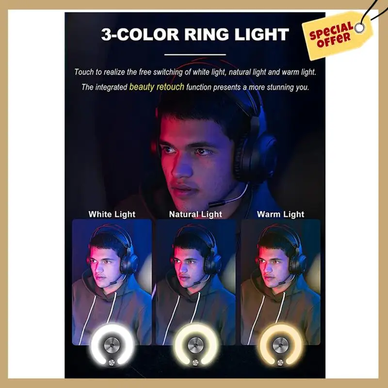 Веб-камера 4K, мини-камера Full HD с заполняющей подсветкой, ноутбук, ПК, компьютер, прямая трансляция, видео, веб-камера, микрофон, веб-трансляция-WMAN