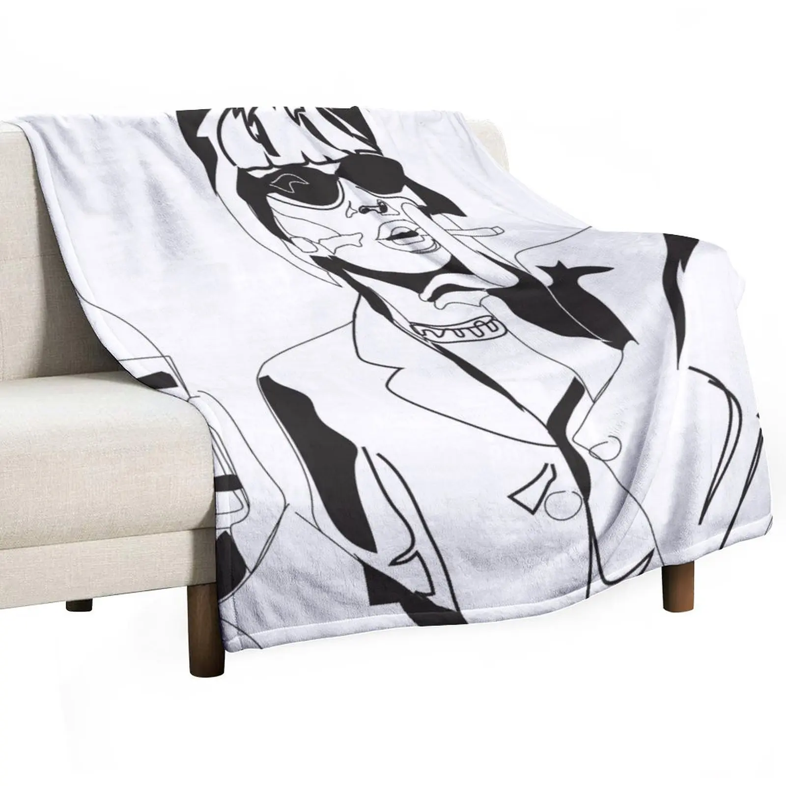 Patsy Stone Throw Blanket cosplay anime Heavy Travel christmas gifts Furry sofa bed Blankets