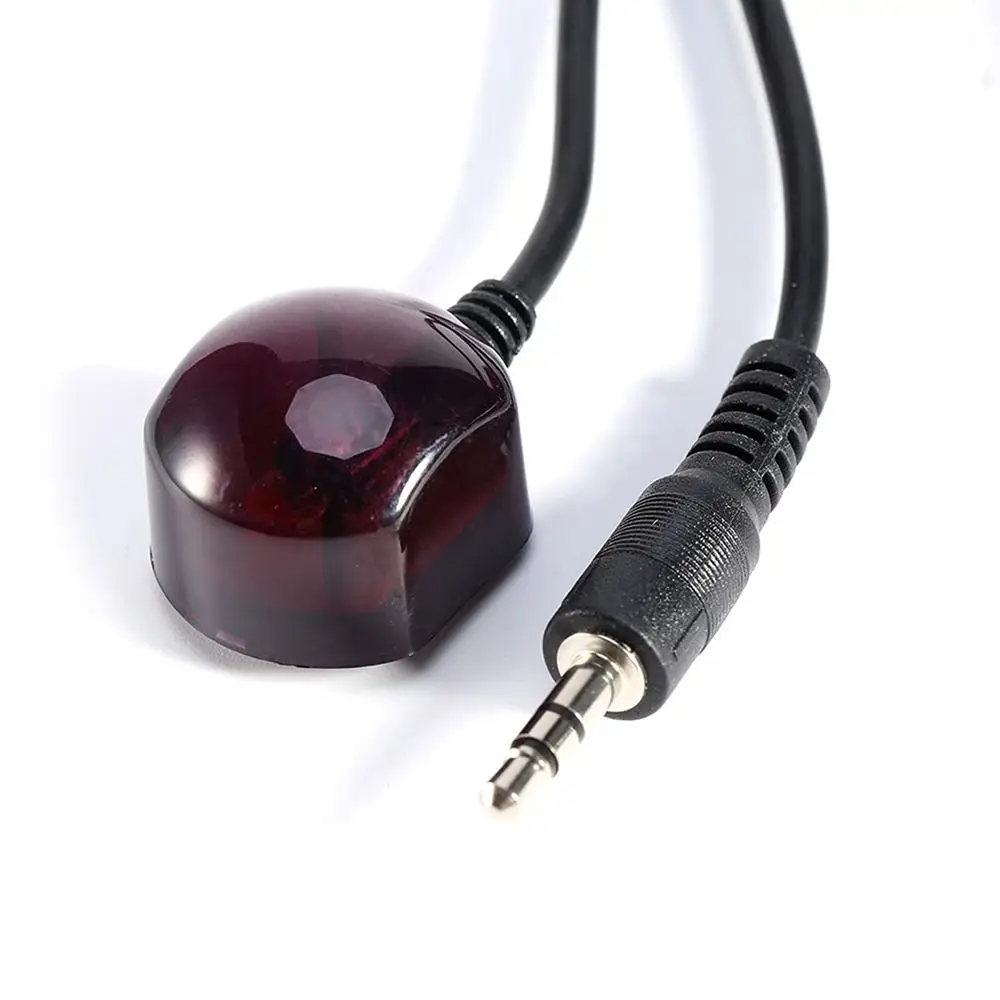 1Pcs 1.5m Cable IR Blaster Cable 38KHz 3.5mm Connector Remote Control Extender Cable PE Material 940nm Output Wavelength