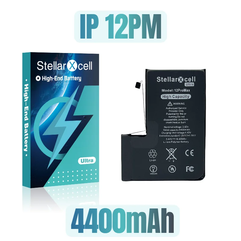 StellarXcell Ultra High capacity batterij 7037 TI voor iPhone 7 8 X XR XRMAX XS 11 12 Pro 13 mini 14 Plus 15 Pro Max met gratis gereedschap