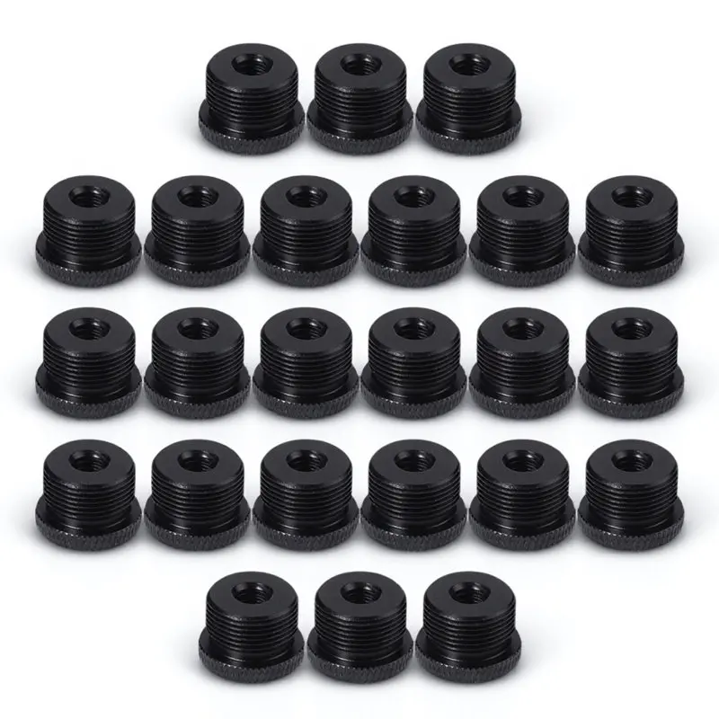 30 Pcs Mic Flange Mount Microphone Screw Adapter Stand Converter Extension Parts