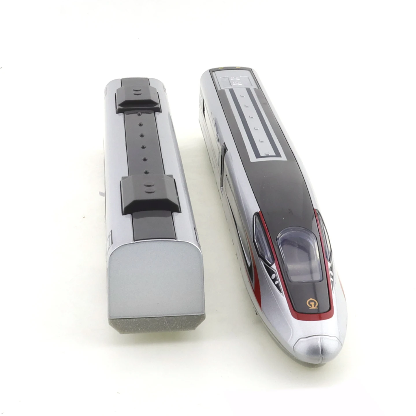 รถไฟความเร็วสูงของเล่นโลหะผสม รุ่นฟู่ซิง แบบจำลองรถไฟ EMU รางรถไฟความเร็วสูง ของเล่นรถยนต์สำหรับเด็ก
