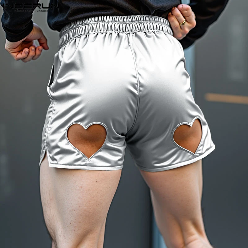 

Hollow Out Men Shorts Fashion INCERUN Summer Sexy Bottoms Male Casual Shorts Streetwear Men's Clothing Short Pants Trouser S-5XL