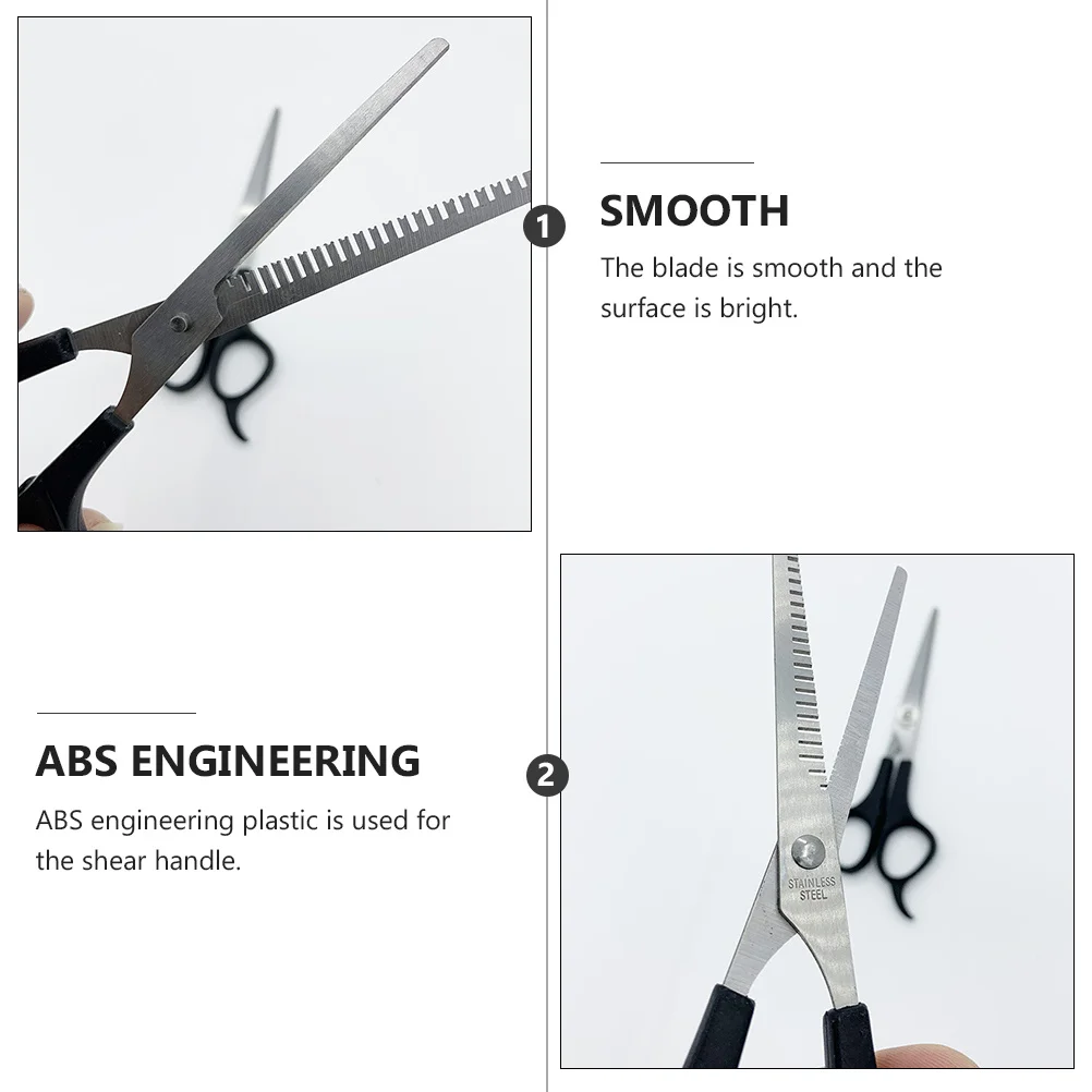 

1Pcs Haircut Scissors Stainless Steel Vacuum Heat Treated Hairdressing Scissor Comfortable Grip Hair Cutting Tool