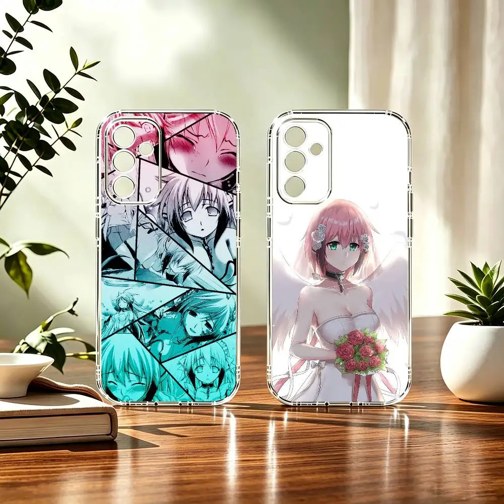 Heaven's Lost Property cute girl angel Basic Phone Case For Samsung A71, A70, A52, A51, A40, A30, A20 Transparent Cover