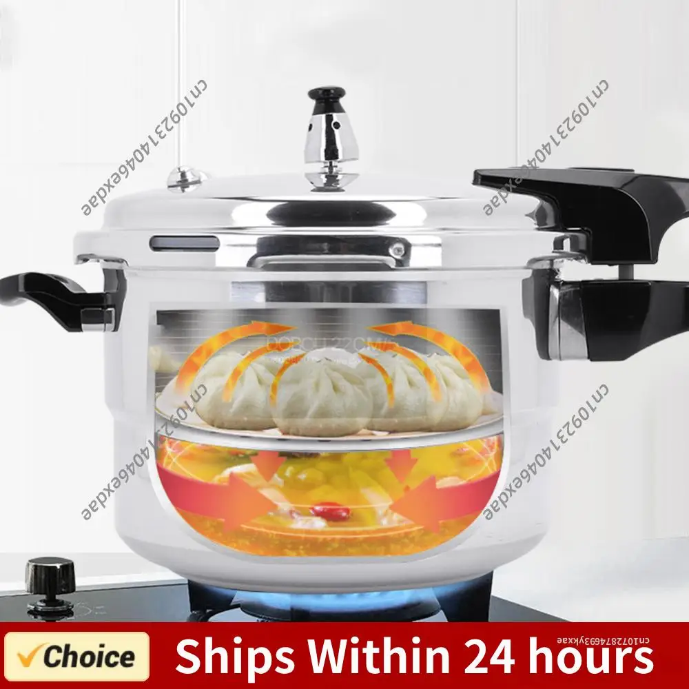 

Алюминиевая скороварка с паровой вставкой для газовых и индукционных плит, бытовая скороварка-пароварка для приготовления под давлением