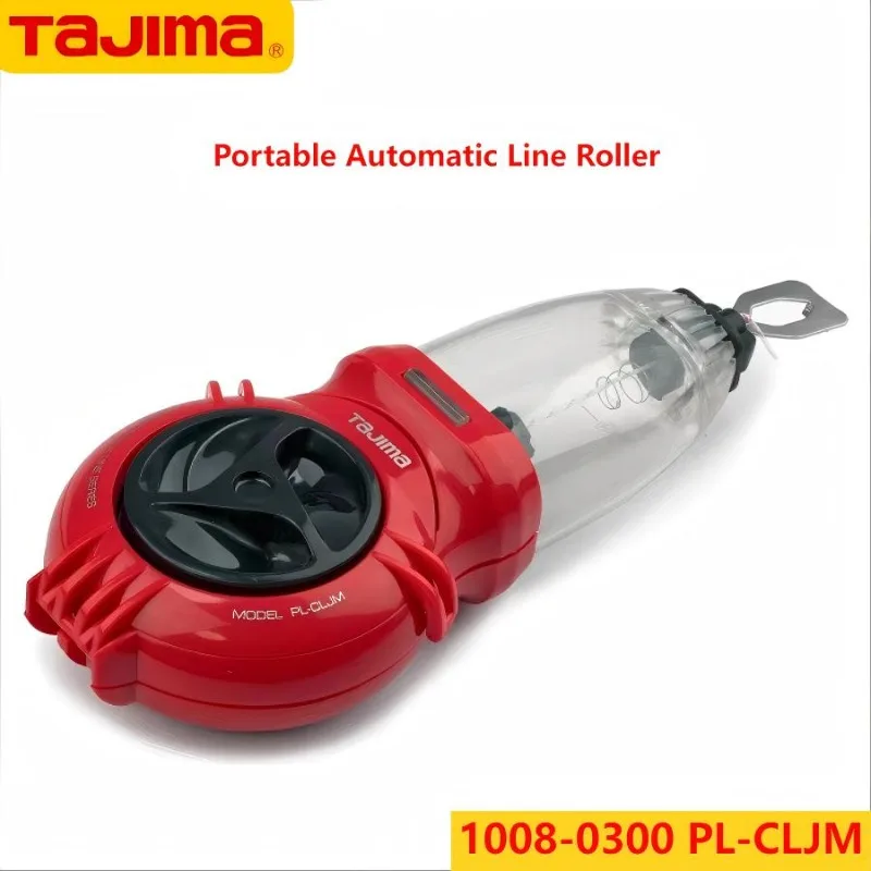 TAJIMA 1008-0300 PL-CLJM Automatic Woodworker's Ink Pen 10m Woodworker's Chalk Line Woodworker's Marker Construction Tool