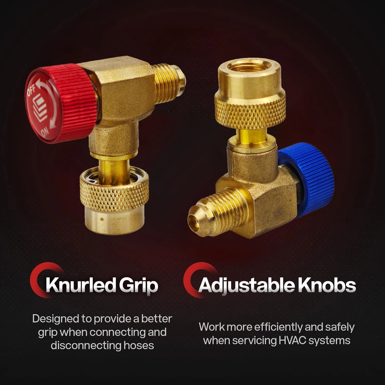 4PCS Right Angle Copper Air Conditioner Safety Valve R22/32/410 Fluorine Adding Valve Refrigerant Adapter