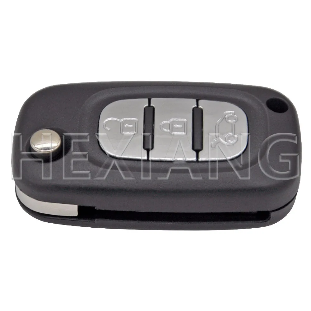 HE ID46 PCF7961 433.9 FSK VA2 Blade Flip Car Remote Key 7701210033   Dla Renault Master Twingo Kangoo Modus Clio3