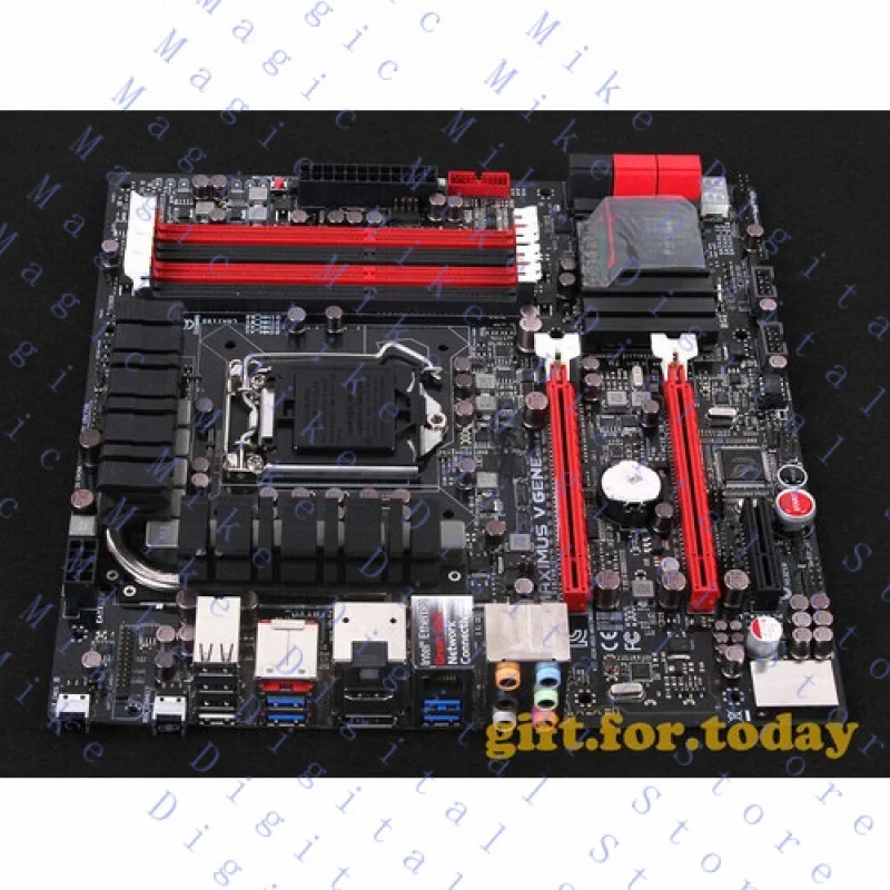 UU  FOR ASUS MAXIMUS V GENE LGA 1155 Intel Z77 USB3.0 HDMI DP Motherboard With I/O