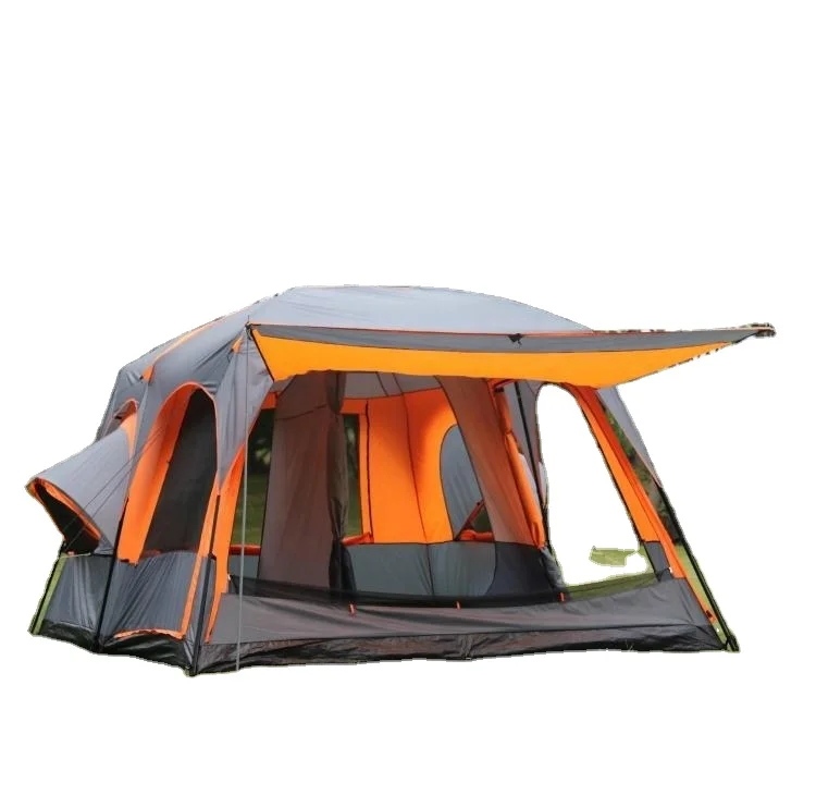 

2023 Hot Selling Large Camping Tent With Sun Protection Tent Waterproof Family Tent For Outdoor Camping