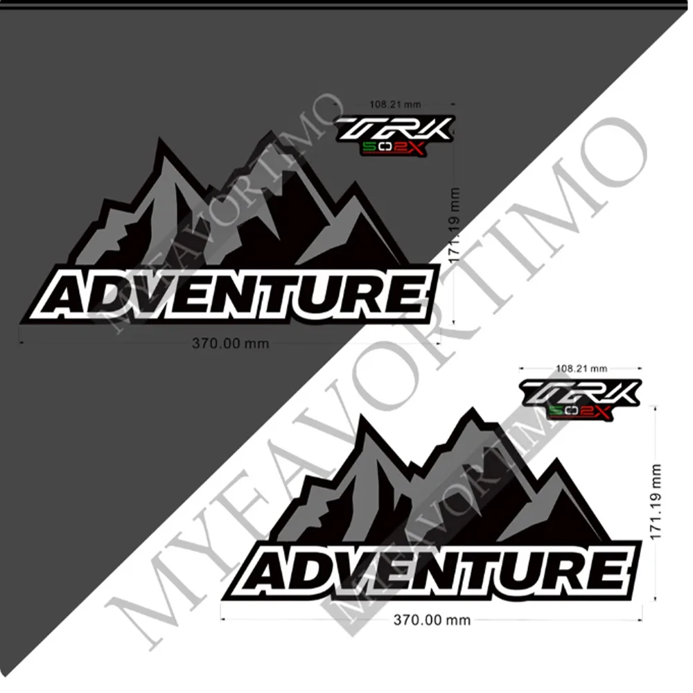 

Багажник мотоцикла, чехлы для приключений, коробка, кофры, алюминиевые верхние боковые наклейки, наклейка для Benelli TRK502X TRK 502X 502X