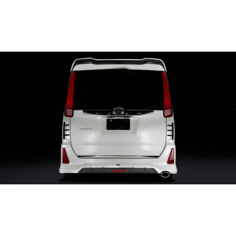 SAAR 14-21 أجزاء تعديل ألياف الكربون Toyota Noah Si 80 القابلة للتطبيق طراز SBL شفة أمامية وخلفية جناح خلفي صغير #4