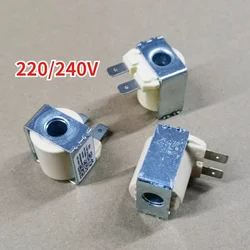 1Pc Drum washing machine water inlet valve solenoid valve coil 220/240V ice machine water valve parts