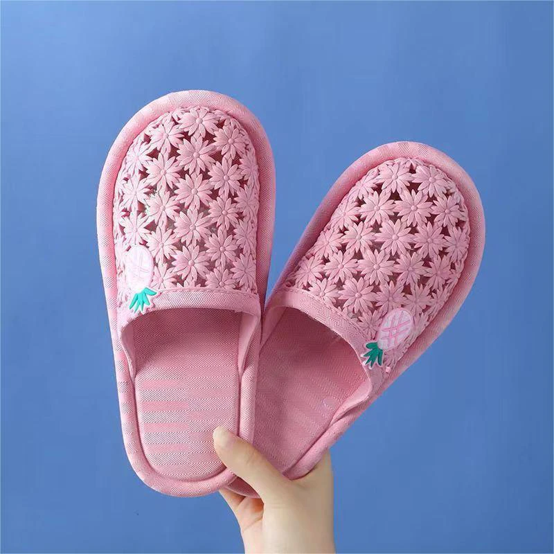 Summer New Korean Style Fashionable Outer Non-Slip Toe Hollow Slippers