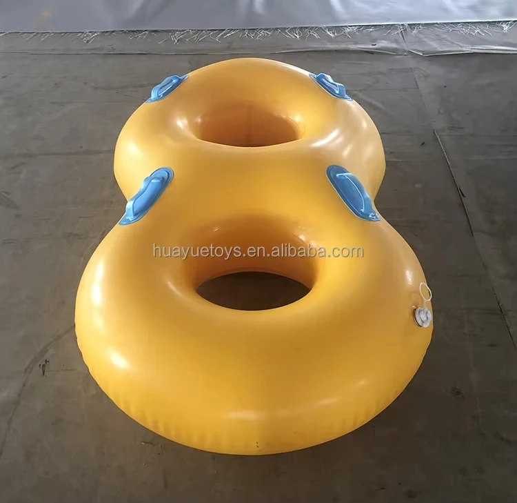 Inflatable Water park Two  Person floating tube swim ring