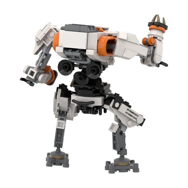 MOC Kreative Spielserie Todesgott Mech Krieger Baustein-Modell Sammlerstück DIY Erwachsenen-Montage-Spielzeug Geburtstagsgeschenk Dekoration – Detail 5