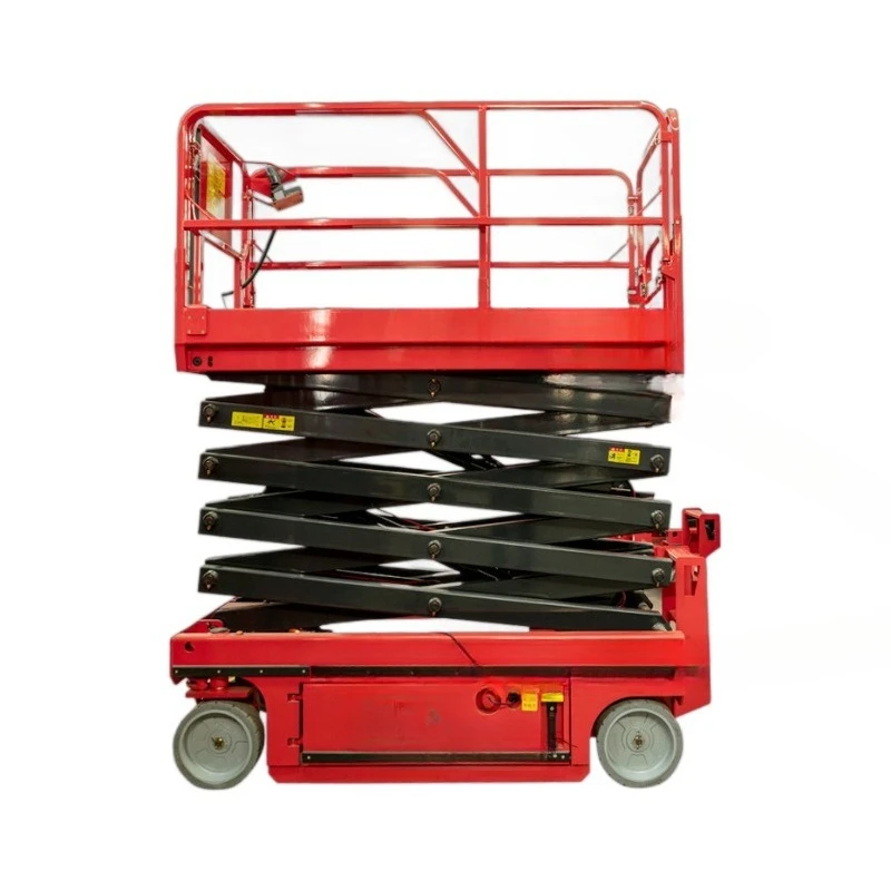 Self-propelled hydraulic scissor lift platform Automatic lift platform Outdoor aerial work vehicle Full self-propelled lift