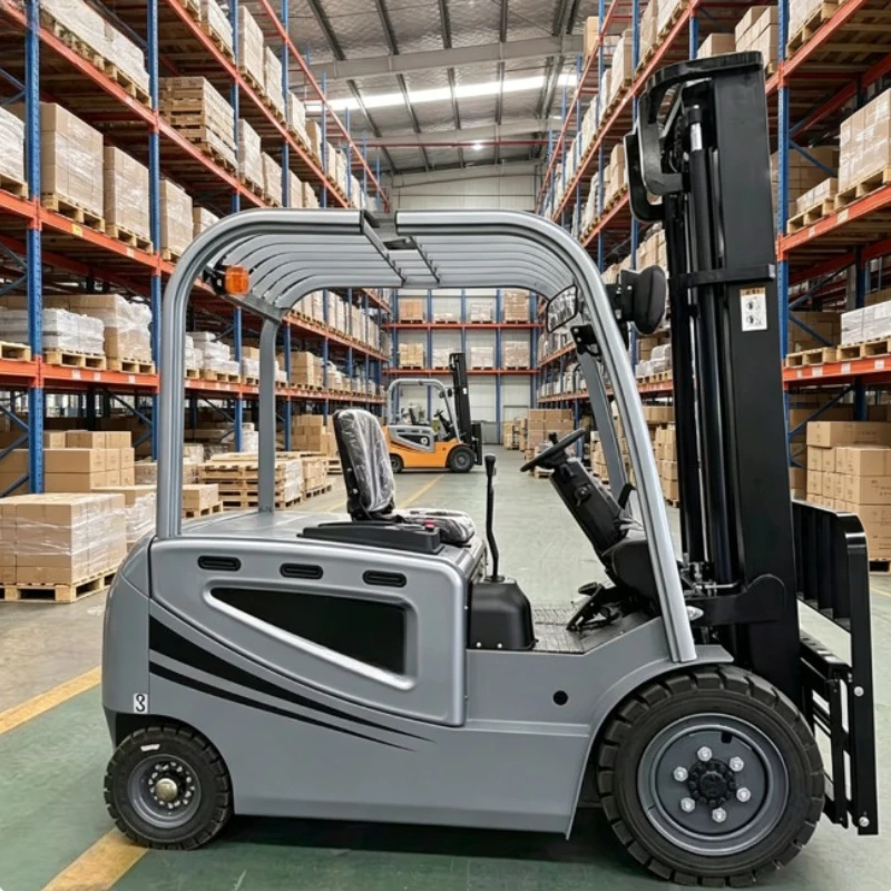 Customized New Condition Electric Forklift 3ton Capacity Four-Wheel Overhead Battery for Loading and Unloading