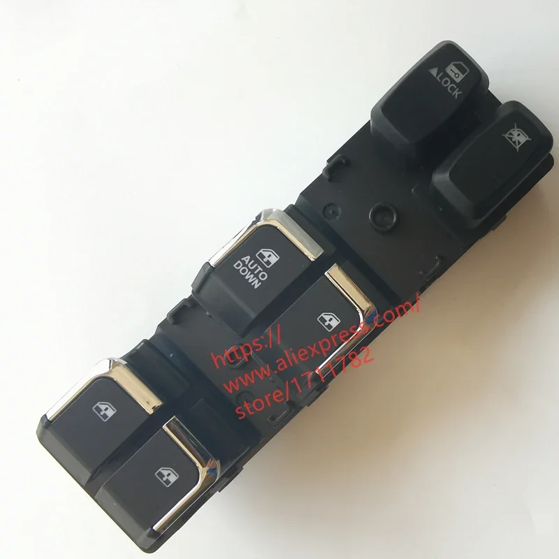 

Left front window lift switch for JAC Refine S5/T6 Electric Window regulator switch 3750030U1510/3750030U1512