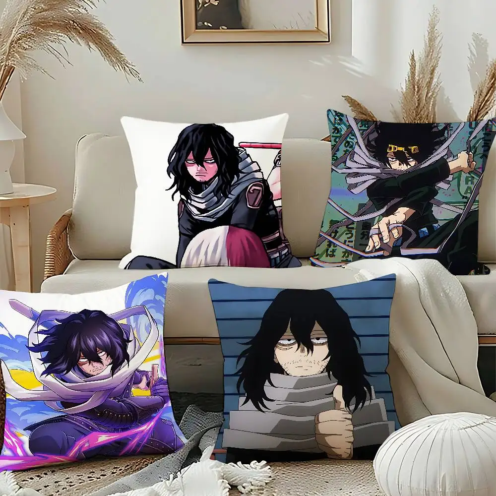 Anime S-Shota Aizawa Dekokissenbezüge, Muster-Kissenbezug, geeignet für Sofa, Schlafzimmer, Auto, Kissenbezug