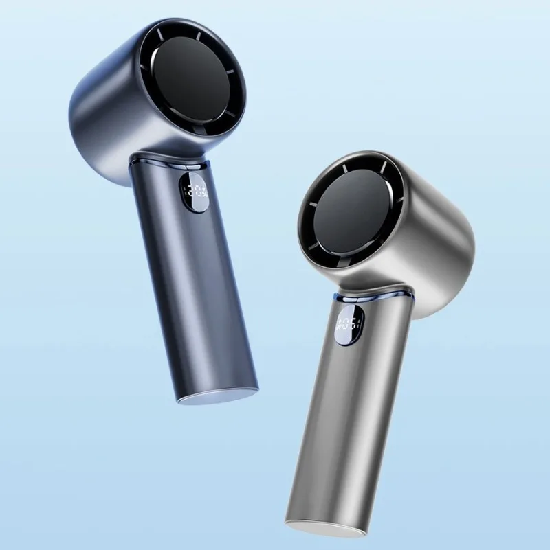 Portable Usb High Speed Fast Charge Hair Dryer Rechargeable High Capacity Battery Small Fan Large Airflow Digital Display Power