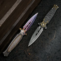 Outdoor Folding Knife, Portable Outdoor Knife, High Hardness Multifunctional Folding Knife